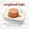 Exceptional taste. 100 percentage complete and balanced for all life stages.