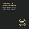 High-protein, low-fat formula helps maintain an ideal body weight
