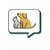 dog and cat in speech bubble