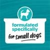 formulated specifically for small dogs