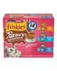 Friskies Gravy Sensations Surfin’ & Turfin’ Pouches Wet Cat Food 12 Ct Variety Pack 