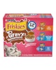 Friskies Gravy Sensations Surfin’ & Turfin’ Pouches Wet Cat Food 12 Ct Variety Pack 