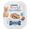 Paté Beneful IncrediBites sabor a chuleta Porterhouse con una sabrosa, alimento balanceado húmedo para perros pequeños