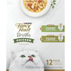 Purina Fancy Feast Chicken Broth Complement Lickable Grain Free Wet Cat Food Variety Pack