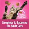 Complete & Balanced for Adult Cats. Under 2 Calories Per Treat.