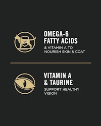 Omega-3 Fatty Acids and vitamin a and taurine to support healthy vision