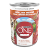 Purina ONE +Plus Healthy Weight Tender Cuts In Gravy Lamb & Brown Rice Entrée Wet Dog Food 