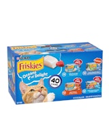 Friskies Oceans of Delight Wet Cat Food Variety Pack 40 Count
