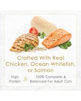 Real ingredients crafted for wet cat food