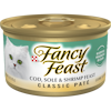 Fancy Feast Classic Paté Cod, Sole & Shrimp Gourmet Wet Cat Food