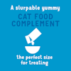 Slurpable yummy cat food complement