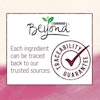 each ingredient can be traced back to our trusted sources