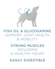fish oil and glucosamine support joint health and mobility