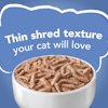 Textura de trozos delgados que le encantará a tu gato