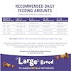 dc large breed feeding chart