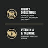 Highly digestible formula for optimal nutrient delivery. Vitamin A & Taurine, support healthy vision