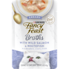 Fancy Feast Wet Cat Food Complement with Wild Salmon & Whitefish in a Decadent Creamy Broth
