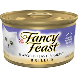 fancy feast grilled seafood feast in gravy