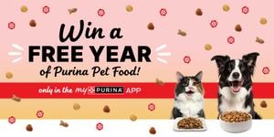 Enter to Win Free Food
in the myPurina App