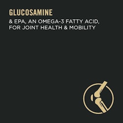 Glucosamina y EPA, un ácido graso omega 3, para la salud y movilidad de las articulaciones.