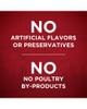 No artificial flavors colors or preservatives no poultry by-products
