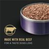 elaborado con carne real de res