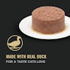 Made with real duck for a taste cats love