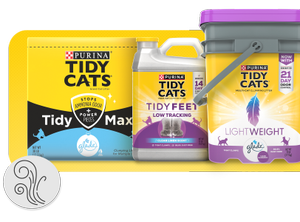 a group of cat litter containers