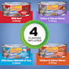 Paquete variado de 32 unidades de alimento húmedo para gatos Friskies Shreds