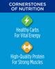 los pilares de la nutrición, carbohidratos saludables para energía vital, proteínas de alta calidad para músculos fuertes