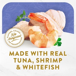 Made With Real Tuna, Shrimp & Whitefish
