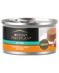 pro plan kitten chicken liver wet cat food