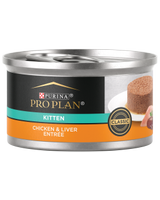 pro plan kitten chicken liver wet cat food