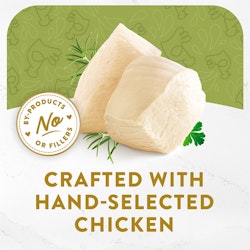 Crafted With Hand-Selected Chicken