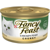 Alimento húmedo para gatos Purina Fancy Feast con trozos de carne de pollo