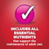 Includes all essential nutrients for adult cats