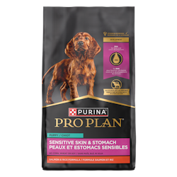 Pro Plan Puppy Sensitive Skin & Stomach Salmon & Rice Formula Dry Dog Food