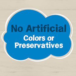 No artificial colors or preservatives
