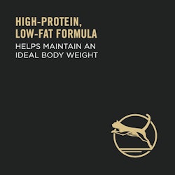 High-protein, low-fat formula helps maintain an ideal body weight