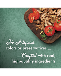 Elaborado con ingredientes reales y de alta calidad, sin colorantes ni conservantes artificiales