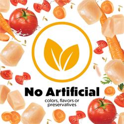 no artificial colors, flavors, preservative