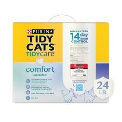 Tidy Cats Tidy Care Comfort Scented Cat Litter package back