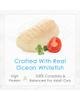 Crafted with real ocean whitefish