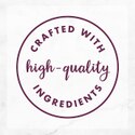 Crafted with real high-quality ingredients