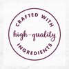 Crafted with real high-quality ingredients