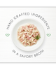 Hand crafted ingredients in a savory broth