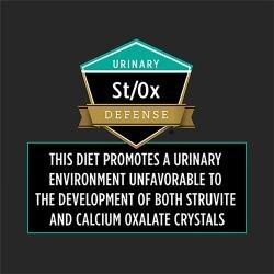 This diet promotes a urinary environment unfavorable to the development of both struvite