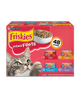 Friskies Prime Filets Wet Cat Food Variety Pack 48 Count