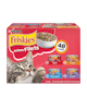 Paquete surtido de 48 unidades de alimento húmedo para gatos Friskies Filetes de primera calidad