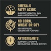 omega-6, no corn, wheat or soy